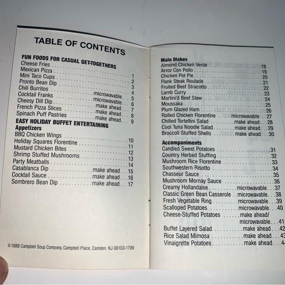 Campbells soup‎ mug and Campbell’s recipe booklet. EUC, one mug Copywrite 1988 - Picture 5 of 11